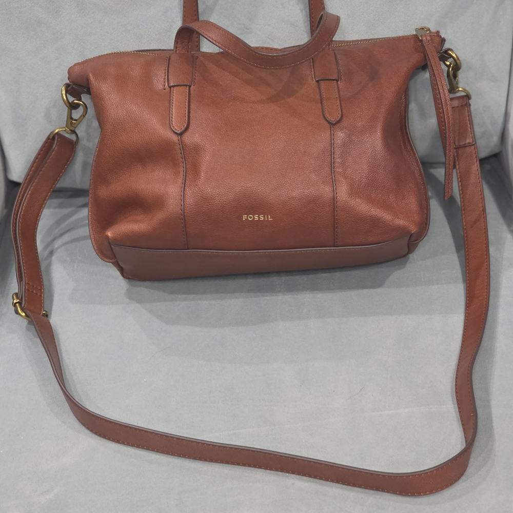 Fossil Women's Brown Leather Bag